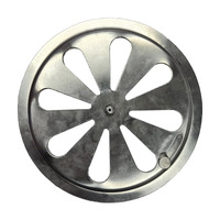 Aluminium rose vent 150mm diameter