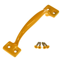 D pull handle 4 hole yellow
