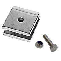 Square lever clamp & bolt-nut stainless steel