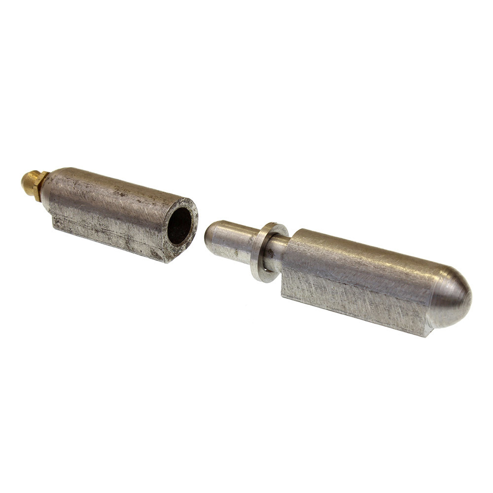 NS 80mm weld on pin hinge stainless steel grease nipple
