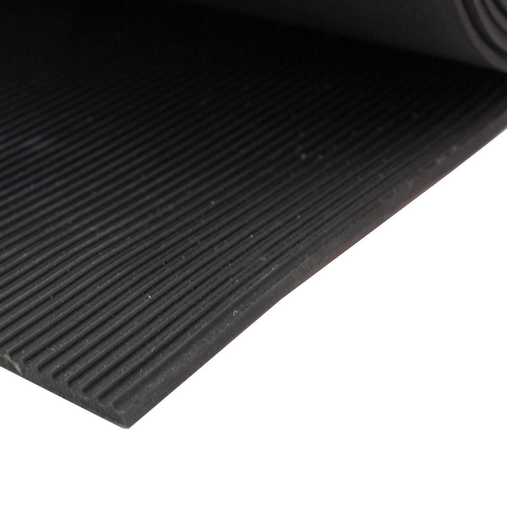 Fine Rib Rubber Mat