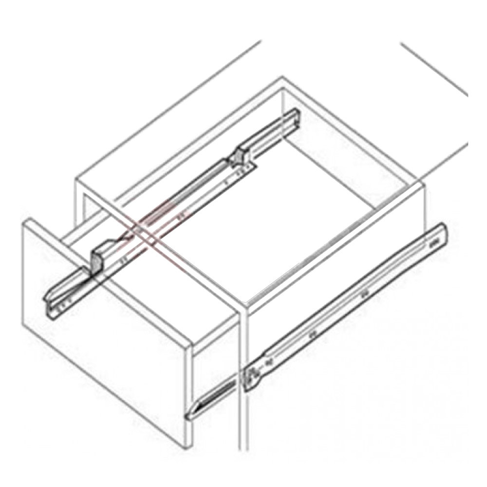 30kg Kitchen Drawer Slide