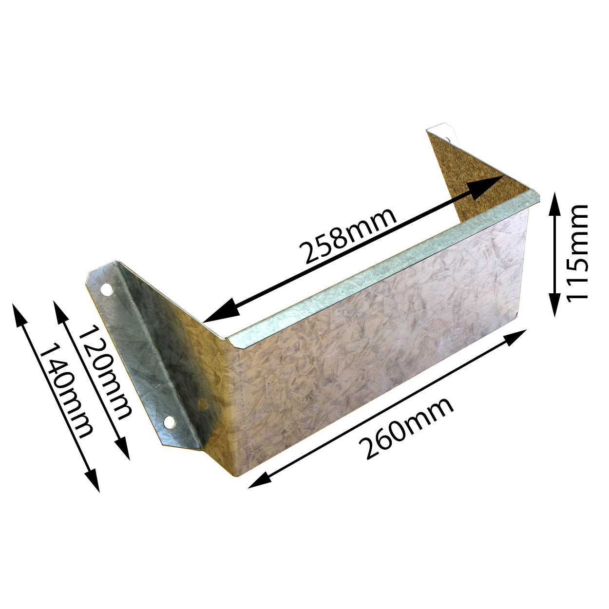 Wheel chock storage bracket