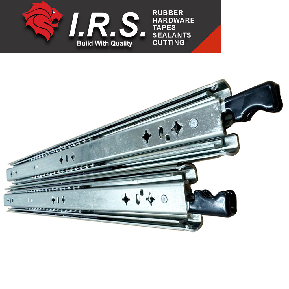 125kg Drawer Slide Side Mounting Locking