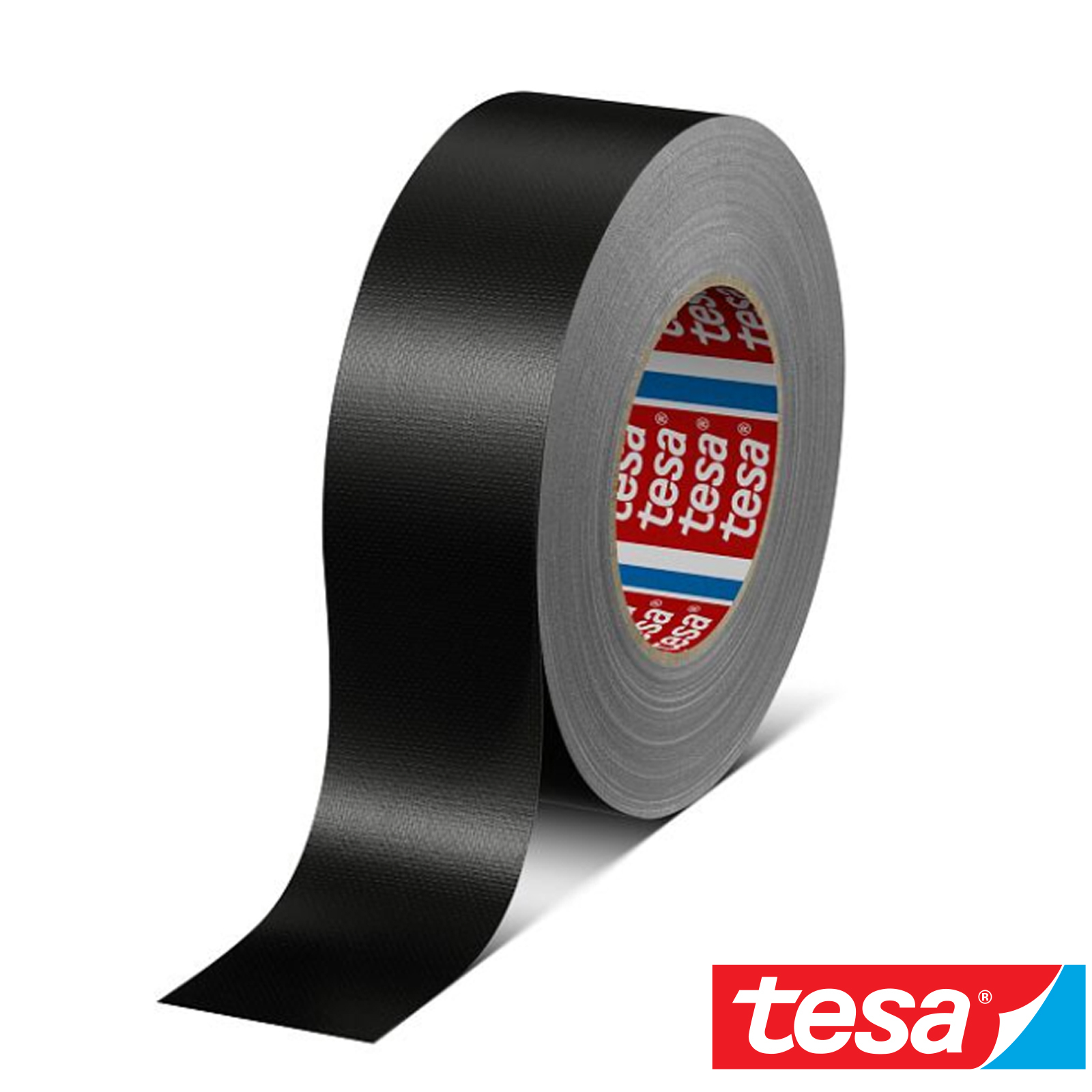 4688 Tesa 48MM X 25M W/P CLOTH TAPE BLACK