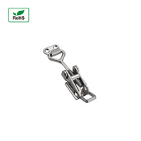 AS-702 Padlocking stainless steel over centre fastener with AS-31SS catchplate
