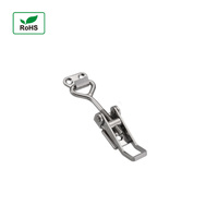 AS-702 Non locking stainless steel over centre fastener with AS-31SS catchplate
