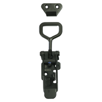 Draw Latch Slam Lock 165mm EPlate-Black CT-5230-B