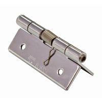 Butt hinge, spring loaded, stainless steel 304 self closing AS-AS-0840