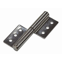 Lift off pin-hinge stainless steel bolt-on 304 102mm x 57mm R/H