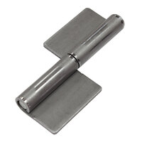 Lift-off pin hinge weld-on stainless steel 102mm X 57mm left hand