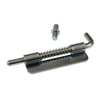 Spring bolt zinc plated right hand