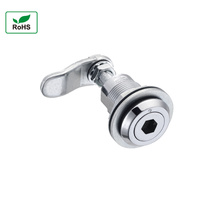 Compression Latch Bright Chrome 8mm HEX Key#19 Cam