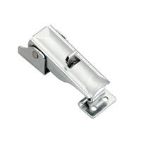 AS-CS-21227 Stainless steel clip lock adjustable latch with catch plate.