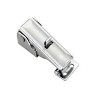 AS-CS-21237 Stainless steel clip lock adjustable latch with catch plate.