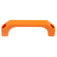 Plastic grab handle 150mm center to center HI-VIZ orange