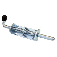 Large spring bolt 220mm zinc plated