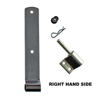 Ute tray hinge zinc plated bolt right handed 232mm long