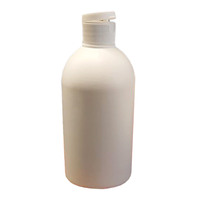 White soap bottle