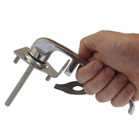 EB5655-48-SSX Stainless steel padlocking swing handle 