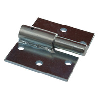 Ball hinge zinc plated right hand bolt-on NS 100mm x 86mm