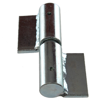 Ball hinge zinc plated right hand weld on tab 50mm x 20mm