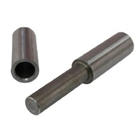 Pin hinge weld on mild-steel 65mm x 12mm 