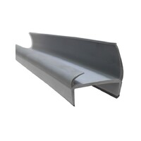 Truck door seal - 50 grey PVC H  