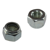 Gas strut ball Nyloc nut 304 stainless steel M12