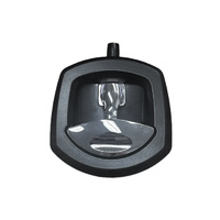 Black/Chrome Compression Handle E-Lock MK2 (Euro Handle) – New Face