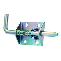 NS 9536 Zinc plate small 4 hole 135mm spring bolt