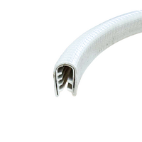 Pinchweld metal caged White PVC 'U' channel 8296