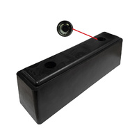 HEAVY TRUCK BUFFER 2HX 360L X 100W X 115H FLAT TOP