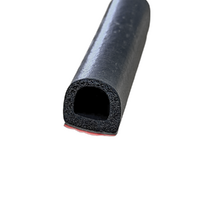 19mm RS774 EPDM Sponge D seal UV stable 3M self adhesive 19mm Wide x 15mm High 