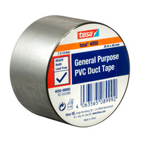 4050 PVC duct tape plasticized (silver) tesa®