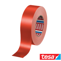 4688 Tesa 48MM X 25M W/P CLOTH TAPE RED